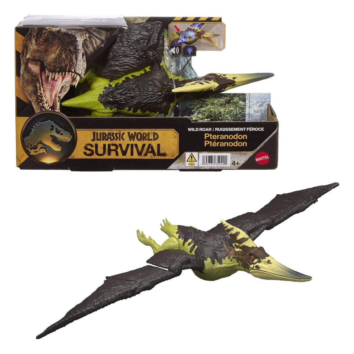 Produktbild Jurassic World: Survival Wild Roar Pteranodon actionfigur