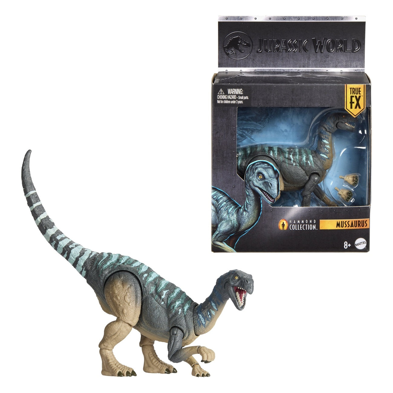 Produktbild Jurassic World Hammond Collection Mussaurus actionfigur