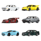 Produktbild Hot Wheels Silver Series Die-Cast-fordon 6-pack 1/64 Euro Style