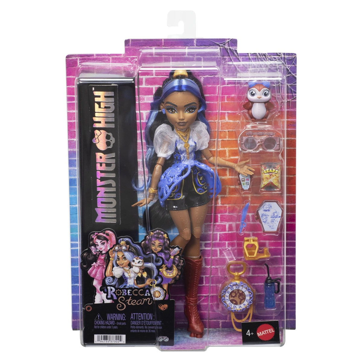 Produktbild Monster High-docka Robecca Steam