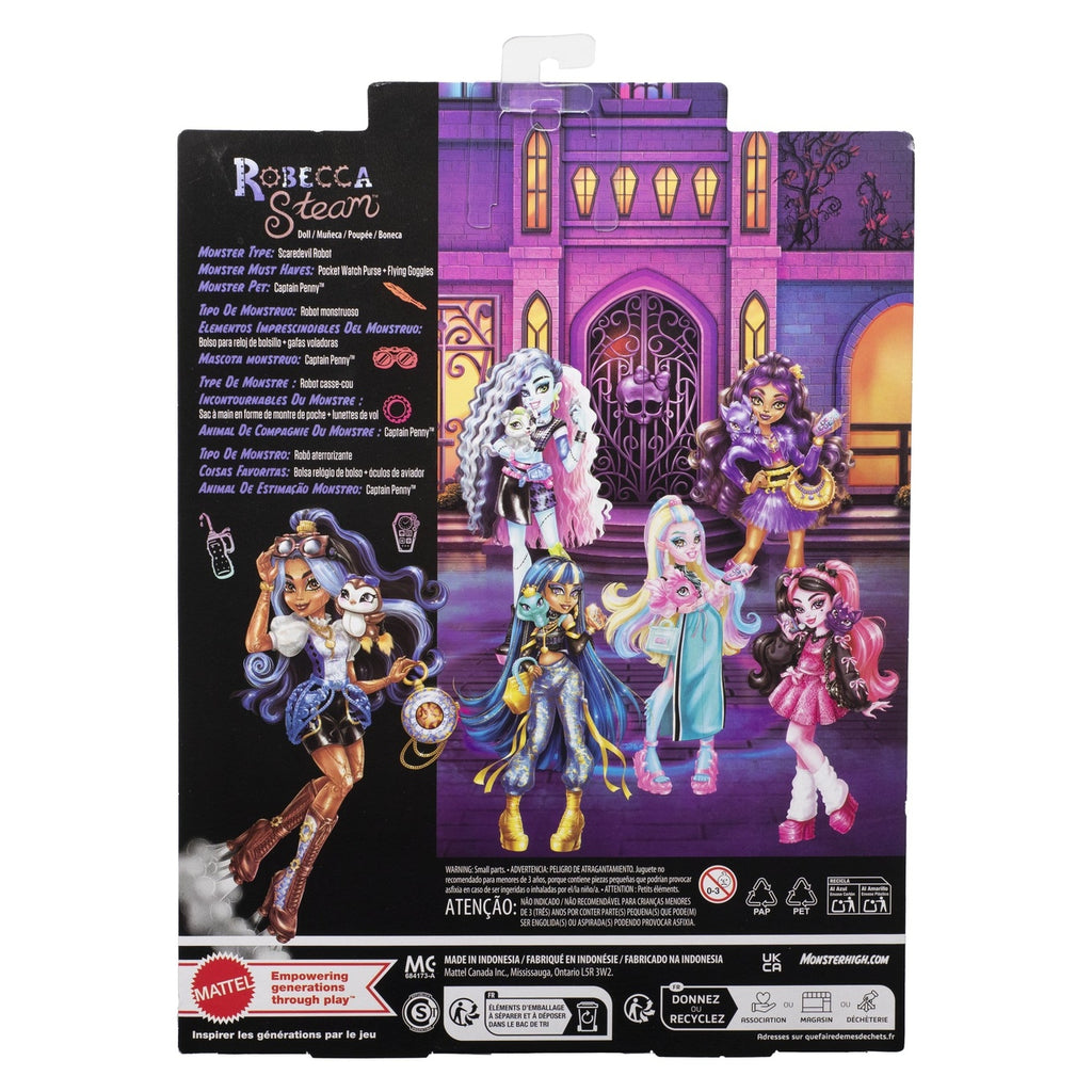 Produktbild Monster High-docka Robecca Steam