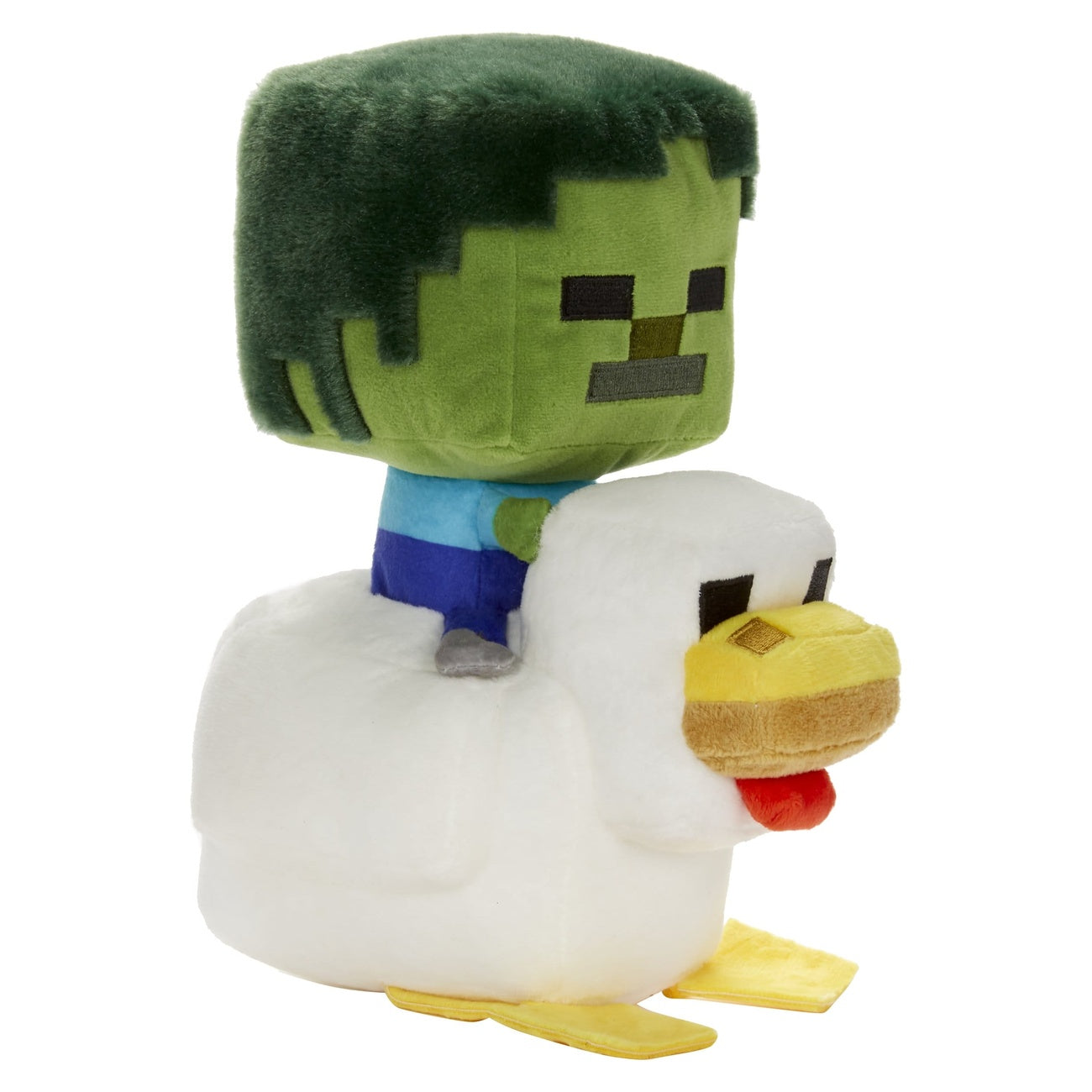Produktbild Minecraft deluxe plyschfigur Chicken Jockey 20 cm
