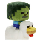 Produktbild Minecraft deluxe plyschfigur Chicken Jockey 20 cm