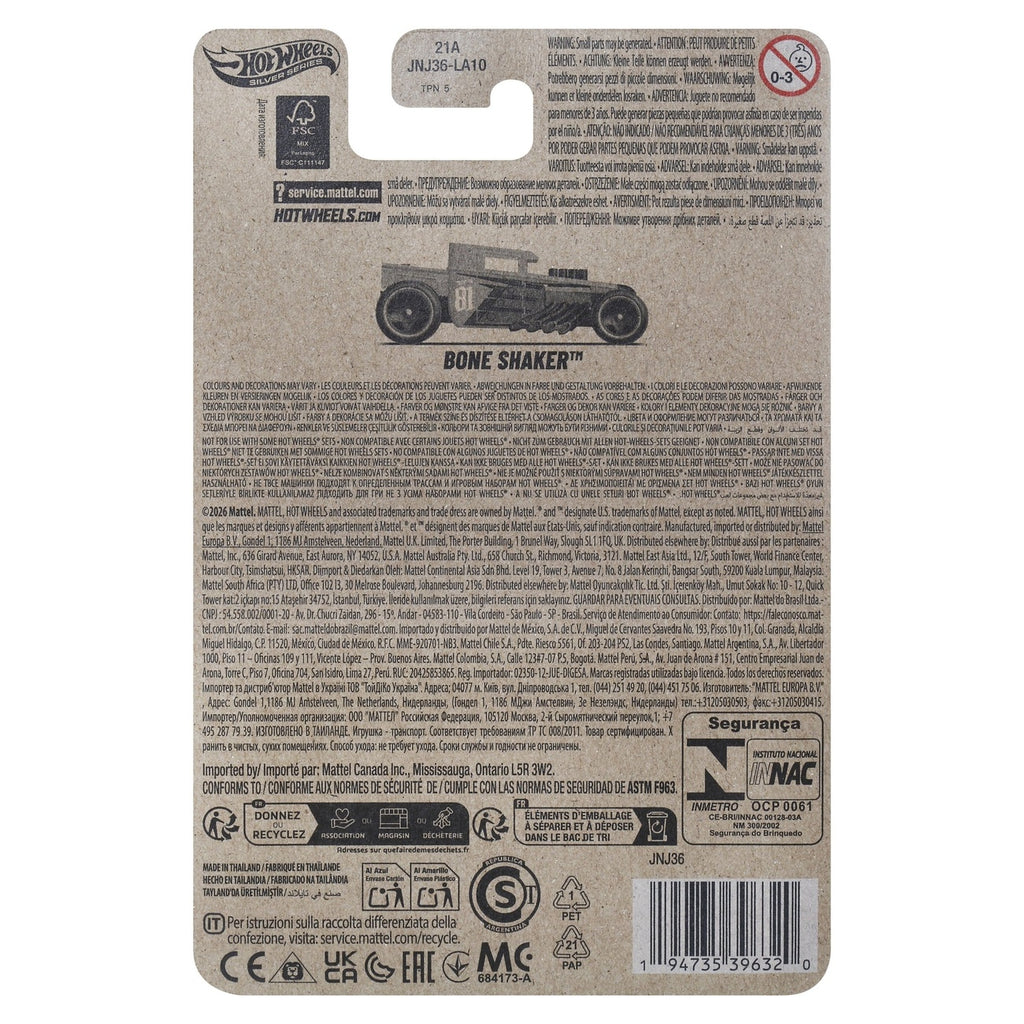 Produktbild Masters of the Universe Silver Series Die-Cast-fordon 1/64 Bone Shaker