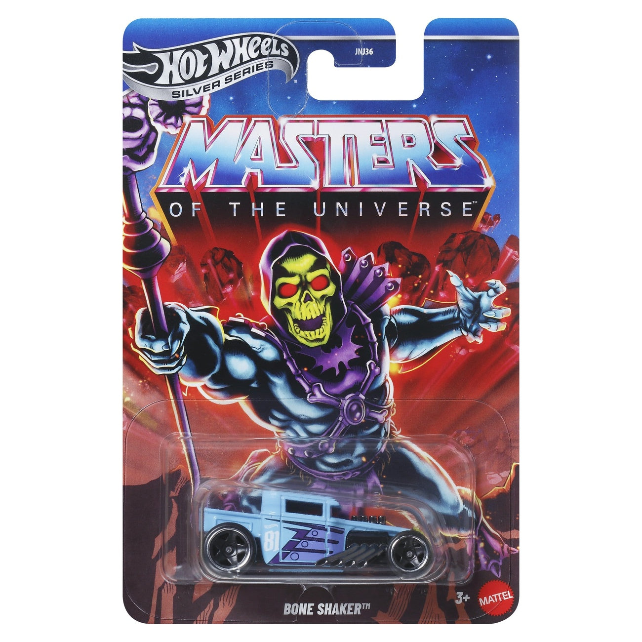 Produktbild Masters of the Universe Silver Series Die-Cast-fordon 1/64 Bone Shaker