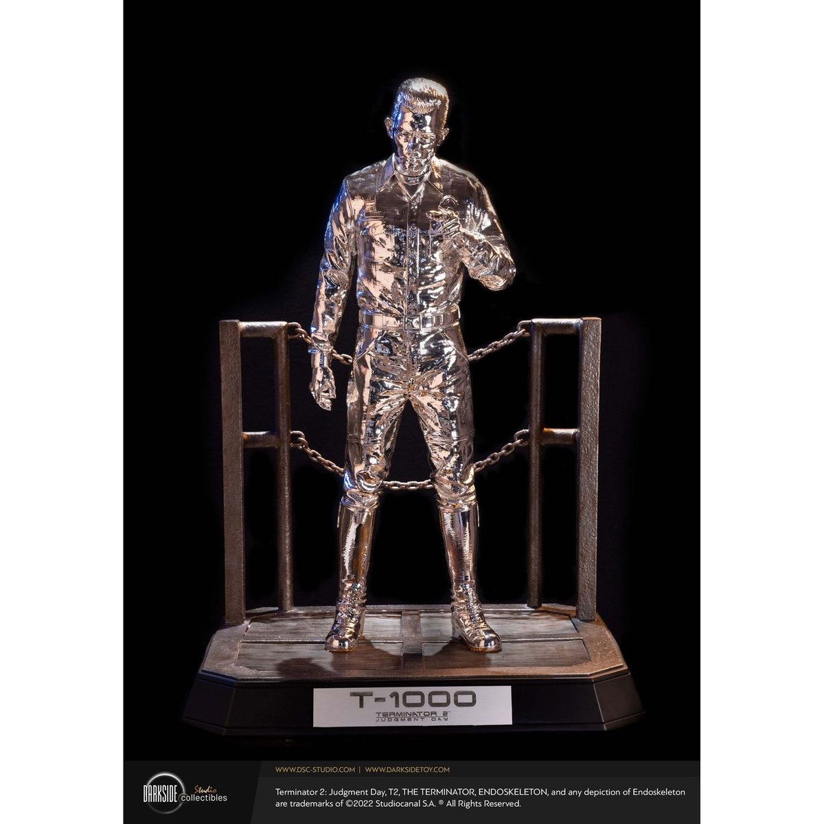 Produktbild Terminator 2 Judgment Day Premiumstaty 1/3 T-1000 Flytande metall 30th Anniversary Edition 70 cm