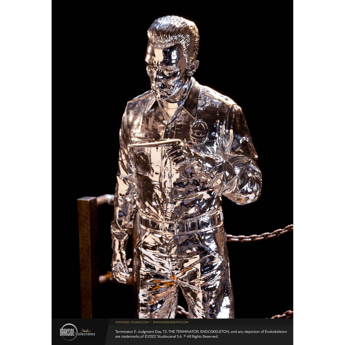 Produktbild Terminator 2 Judgment Day Premiumstaty 1/3 T-1000 Flytande metall 30th Anniversary Edition 70 cm
