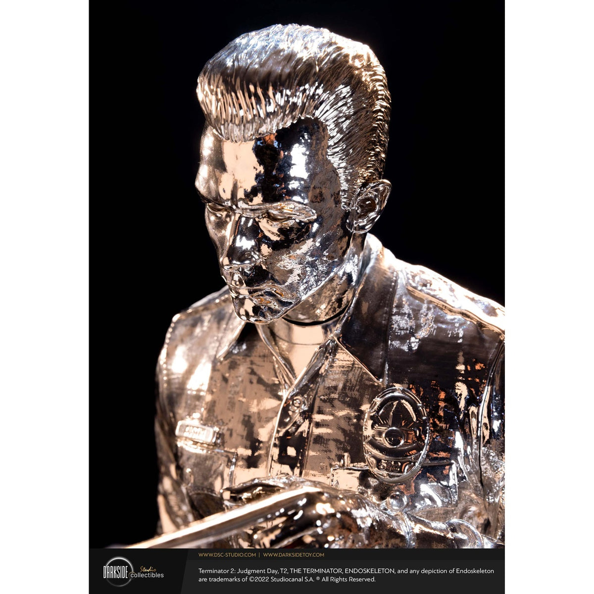 Produktbild Terminator 2 Judgment Day Premiumstaty 1/3 T-1000 Flytande metall 30th Anniversary Edition 70 cm