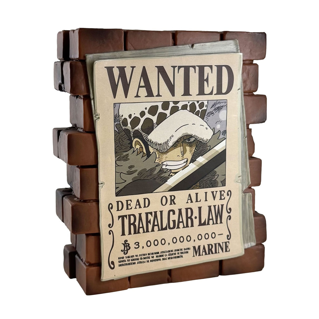 Produktbild One Piece Sparbössa Law Wanted