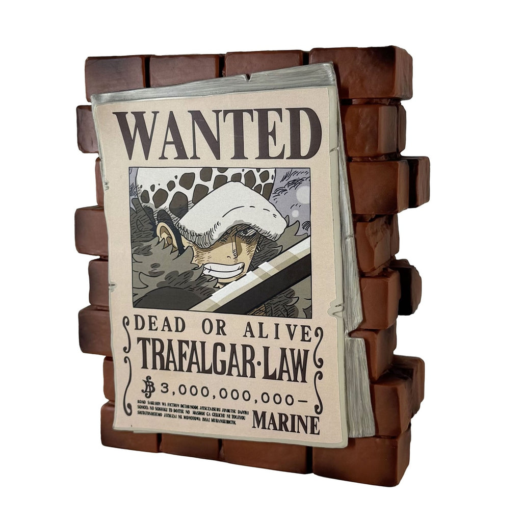 Produktbild One Piece Sparbössa Law Wanted