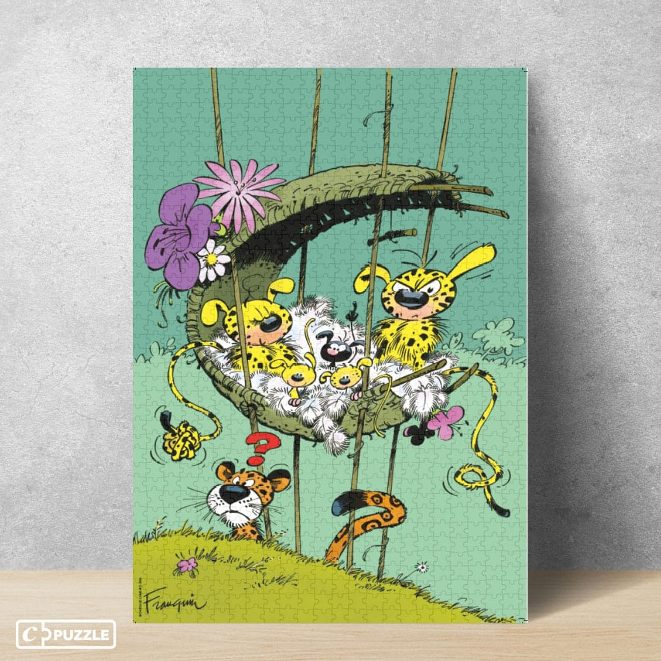 Produktbild Marsupilami – 1000-bitars pussel Marsupilami