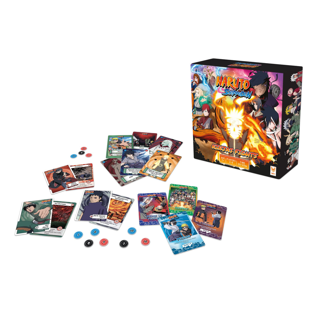 Produktbild Naruto Kortspel Ninjas Fights *Engelsk version*
