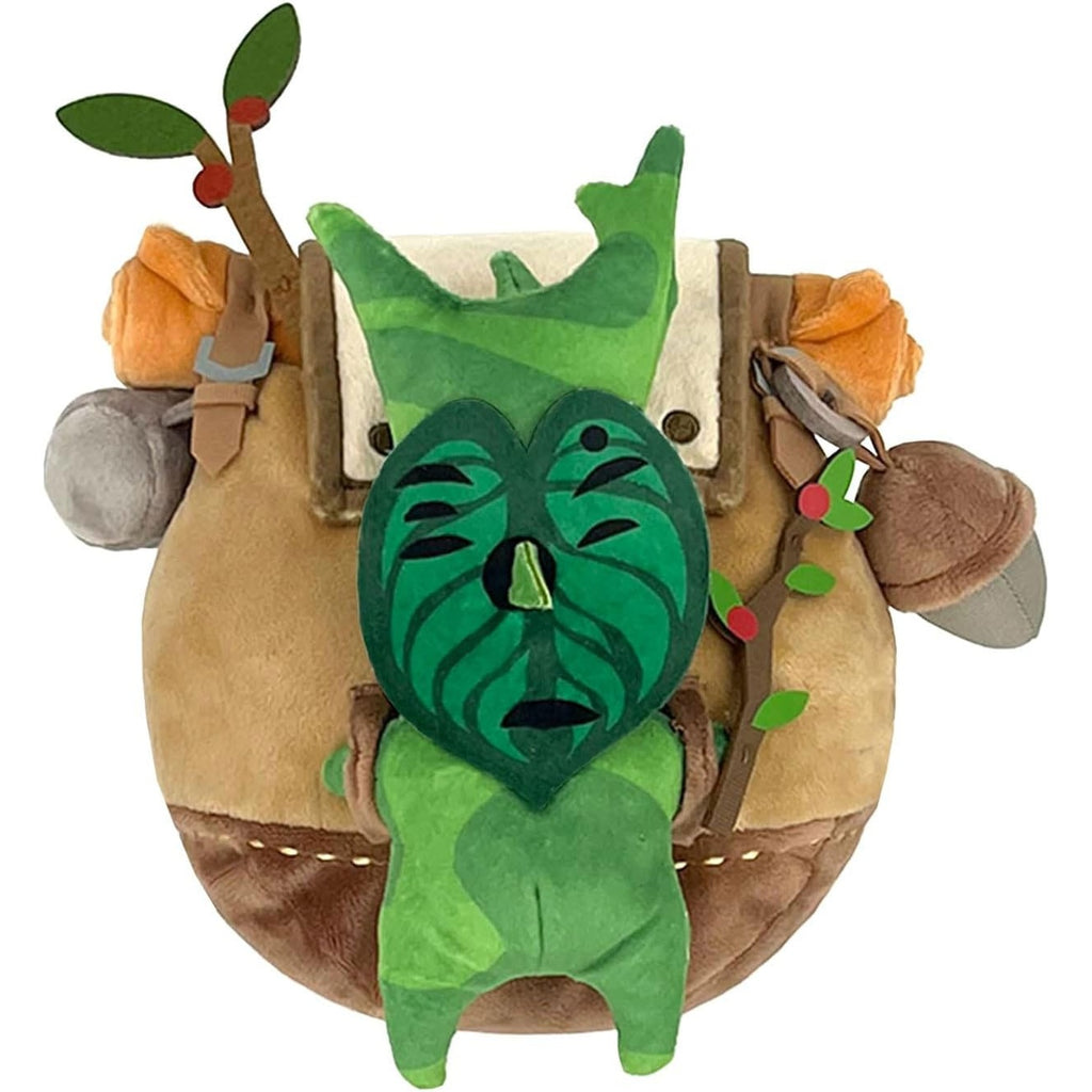 Produktbild The Legend of Zelda: Tears of the Kingdom Gosedjursfigur ZP04 Korok med Ryggsäck Brun 17 cm