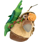Produktbild The Legend of Zelda: Tears of the Kingdom Gosedjursfigur ZP04 Korok med Ryggsäck Brun 17 cm