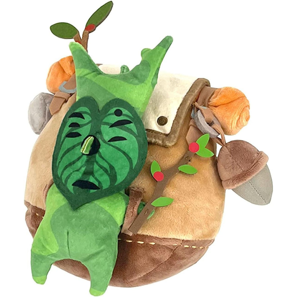 Produktbild The Legend of Zelda: Tears of the Kingdom Gosedjursfigur ZP04 Korok med Ryggsäck Brun 17 cm