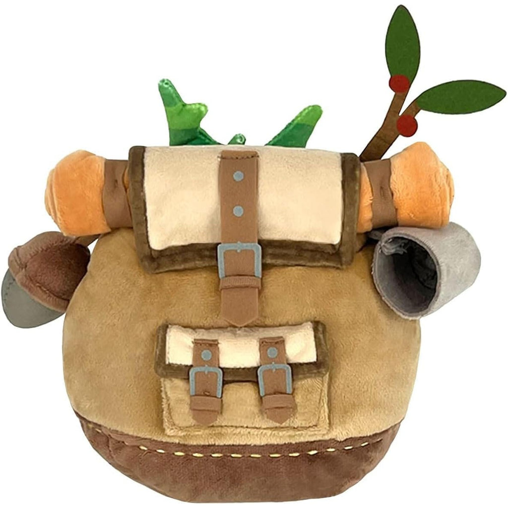 Produktbild The Legend of Zelda: Tears of the Kingdom Gosedjursfigur ZP04 Korok med Ryggsäck Brun 17 cm