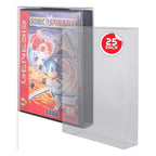 Produktbild PET-fodral 25-pack för Sega Genesis-spel