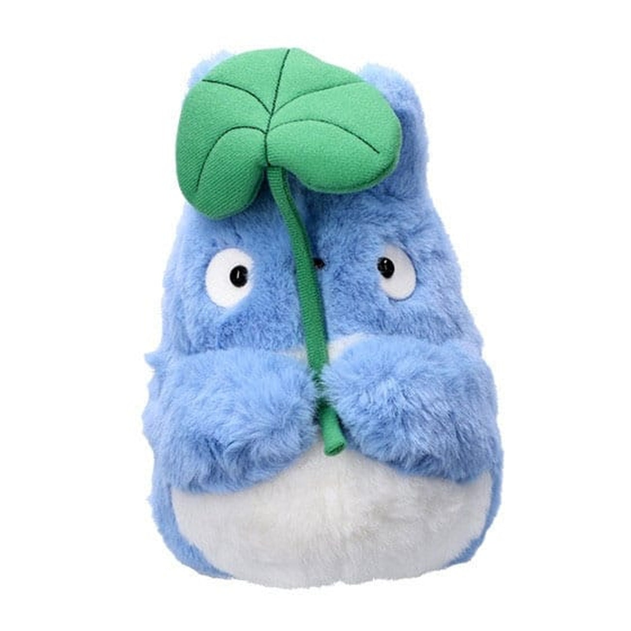 Produktbild Min granne Totoro Nakayoshi mellanstor plyschfigur Totoro med blad 20 cm