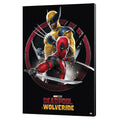 Produktbild Marvel Trätryck Deadpool & Wolverine 01 Action 35 x 50 cm