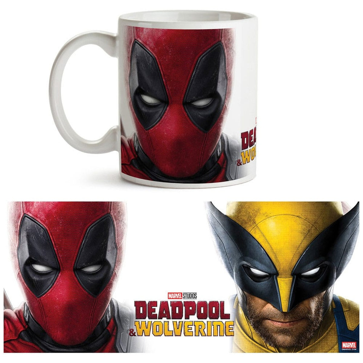 Produktbild Marvel Mugg Deadpool & Wolverine Come Together