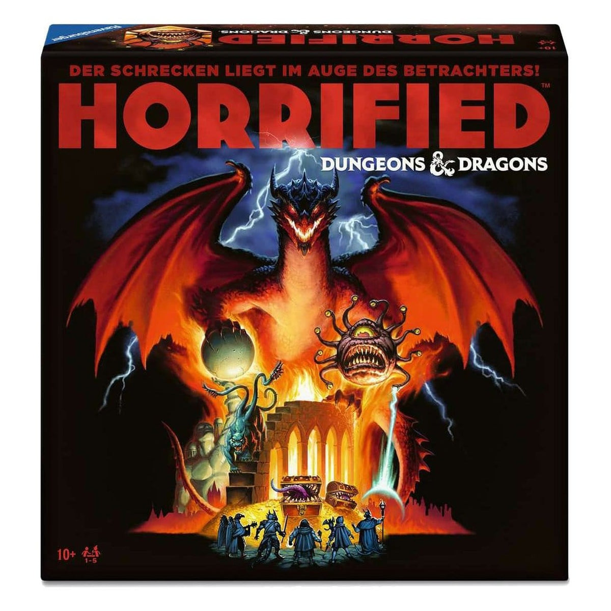 Produktbild Horrified: Dungeons & Dragons Brädspel *Tysk version*
