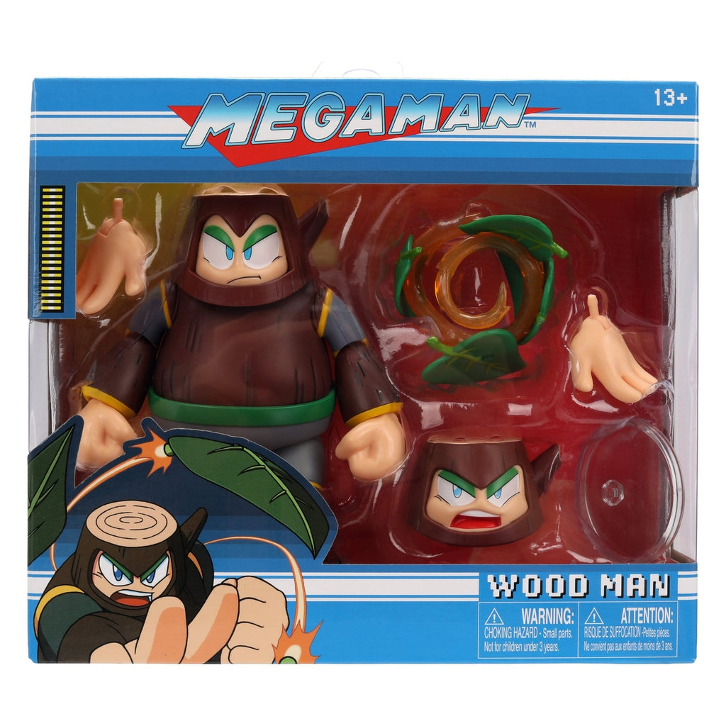 Produktbild Mega Man actionfigur Wood Man 11 cm