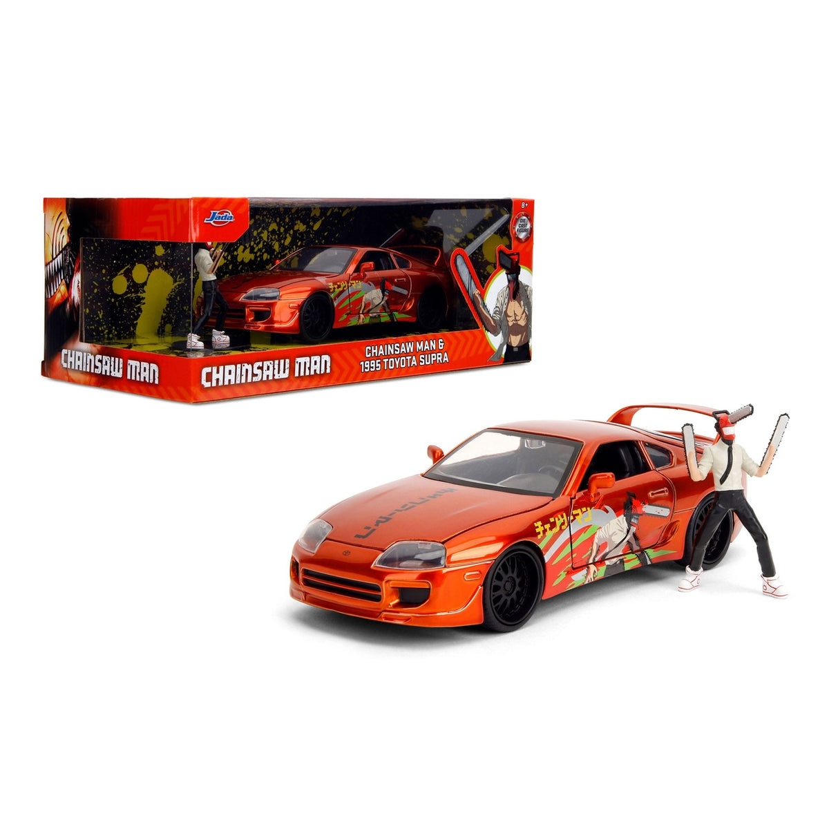 Produktbild Chainsaw Man Diecast-modell 1/24 Toyota Supra 1995
