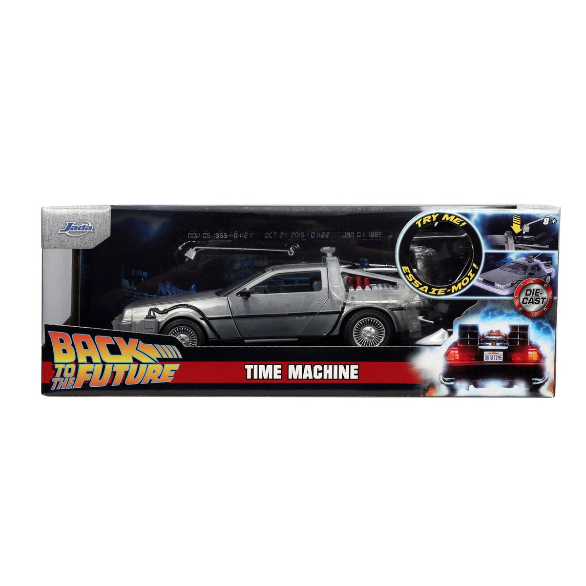 Produktbild Tillbaka till framtiden Diecast-modell 1/24 Time Machine Modell 1