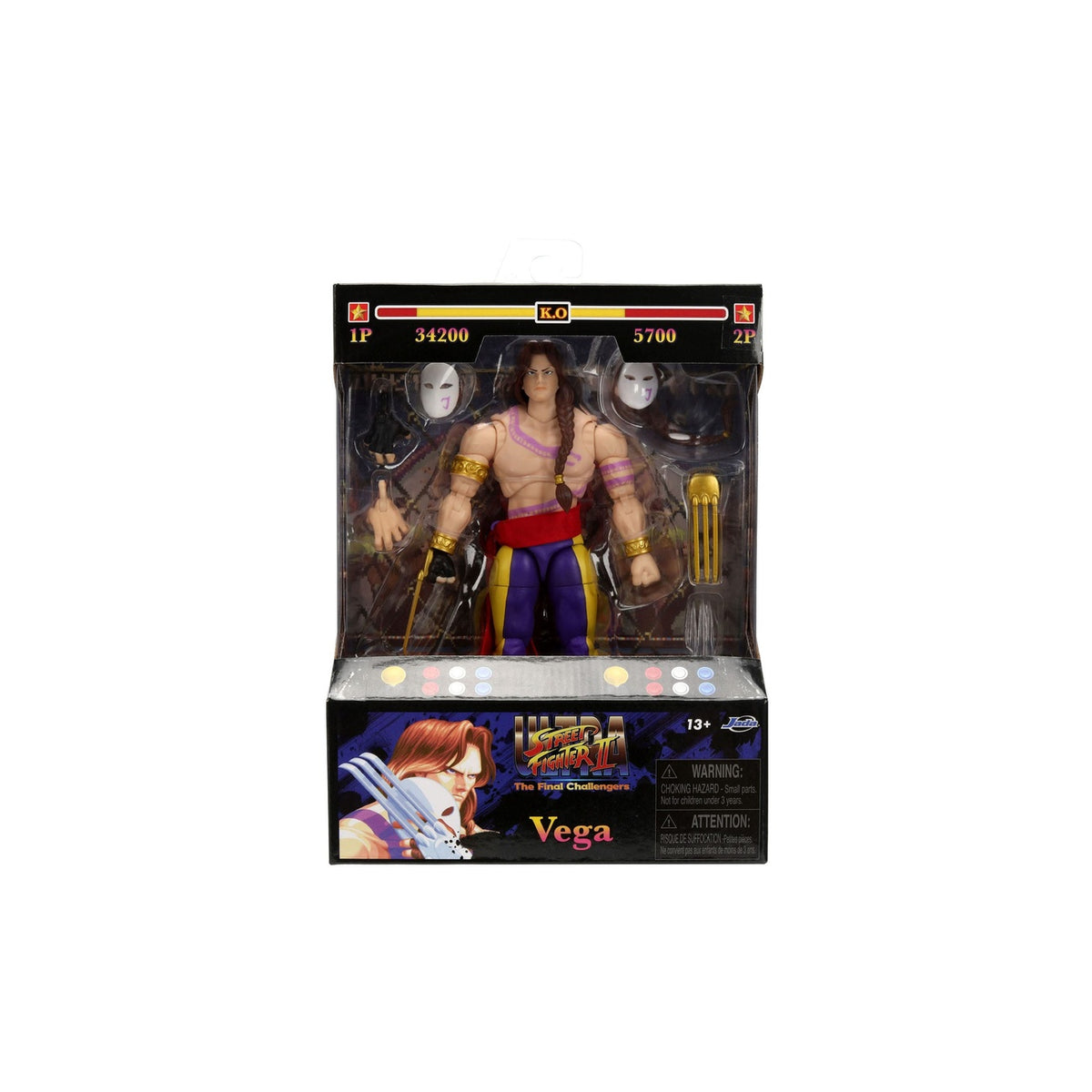 Produktbild Ultra Street Fighter II: The Final Challengers Actionfigur 1/12 Vega 15 cm