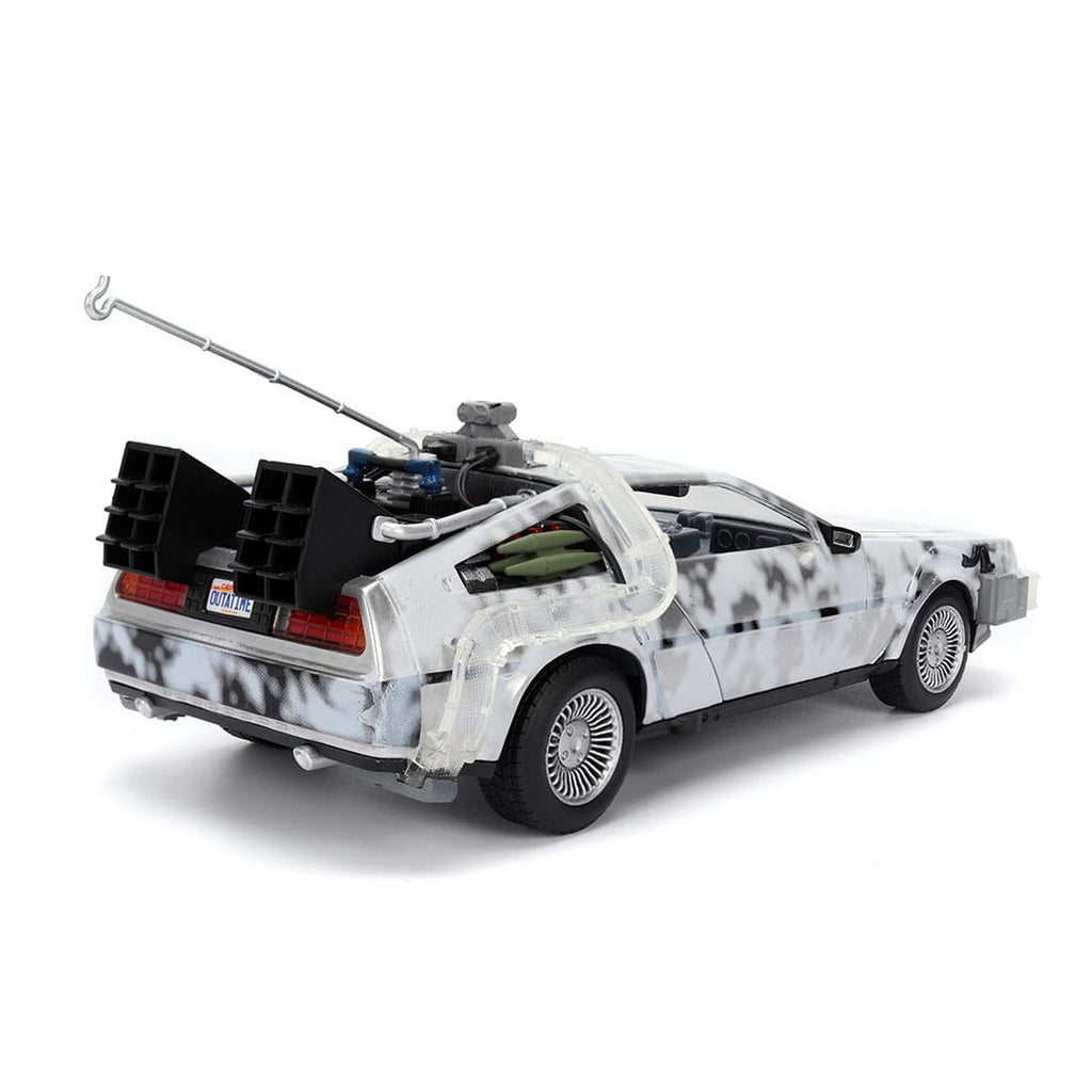 Produktbild Tillbaka till framtiden diecast-modell 1/24 Time Machine Frost