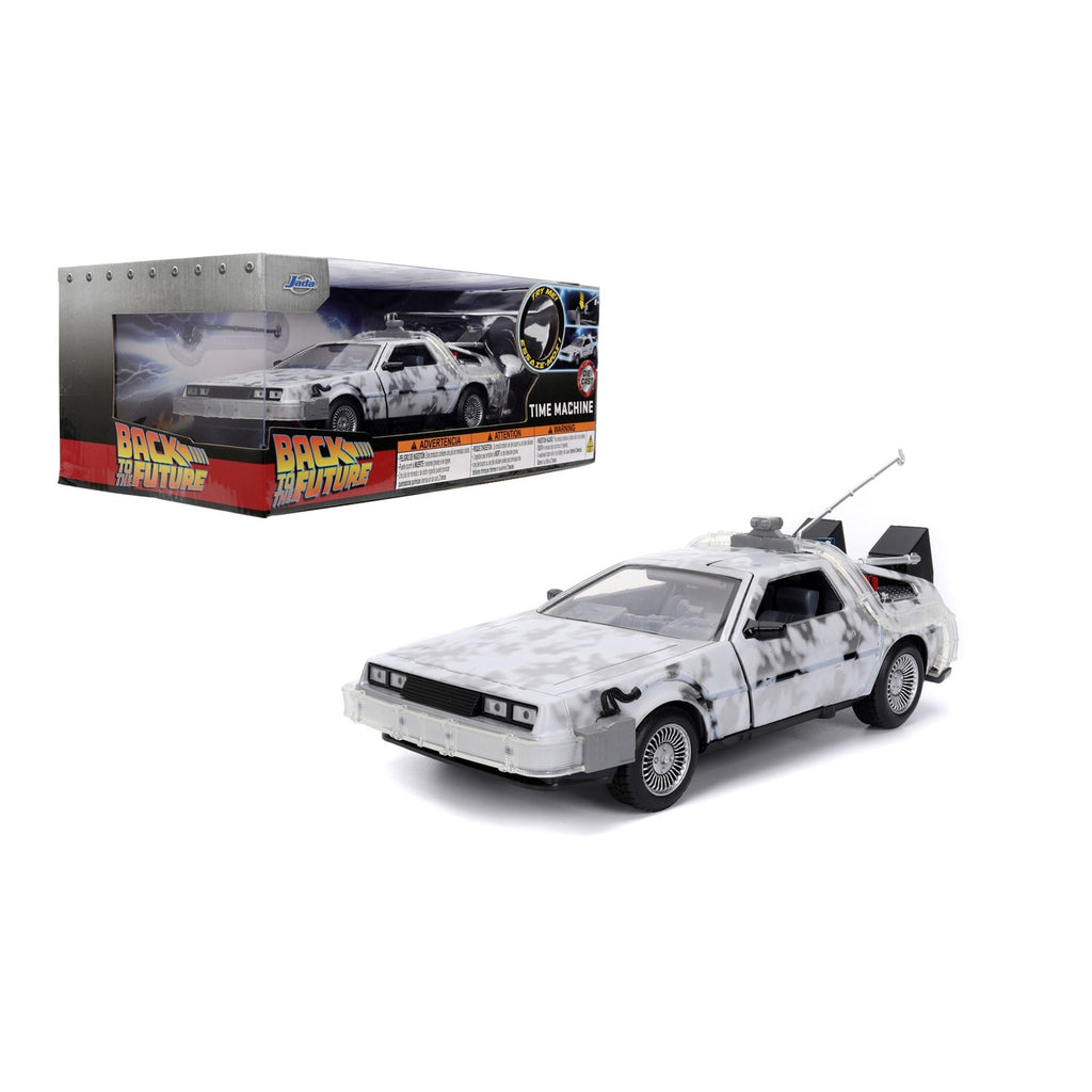 Produktbild Tillbaka till framtiden diecast-modell 1/24 Time Machine Frost