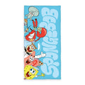 Produktbild SvampBob Fyrkant Velourhandduk 75 x 150 cm