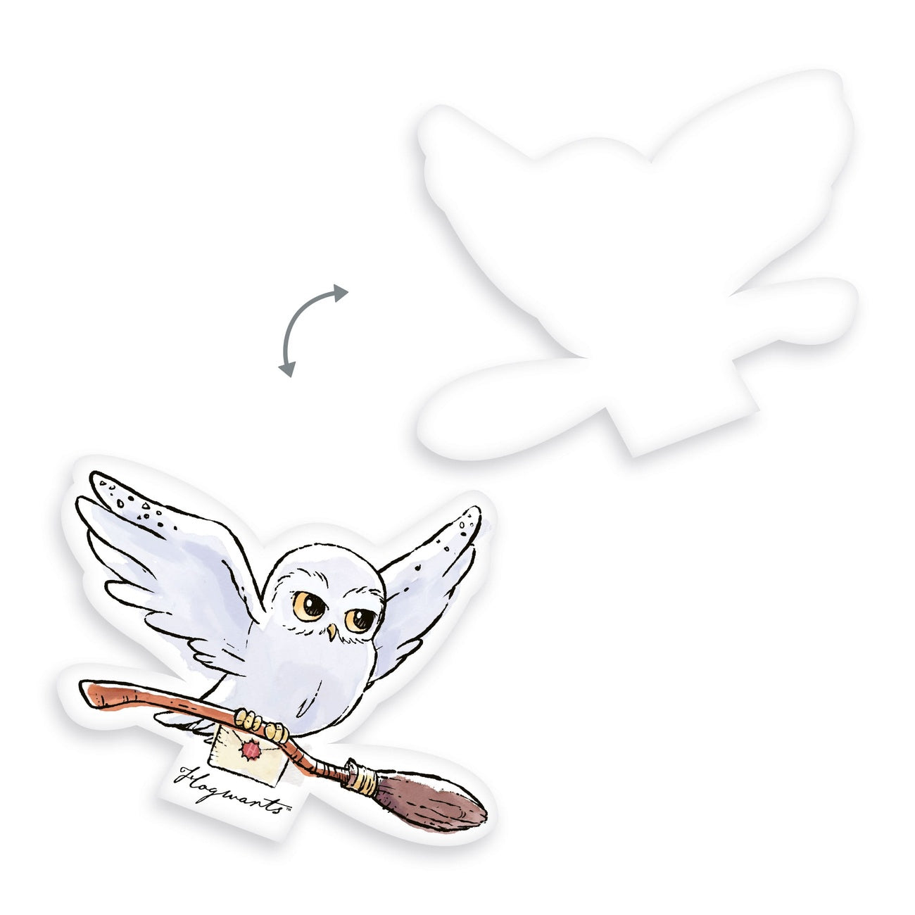 Produktbild Harry Potter Prydnadskudde Hedwig Flying 38 cm