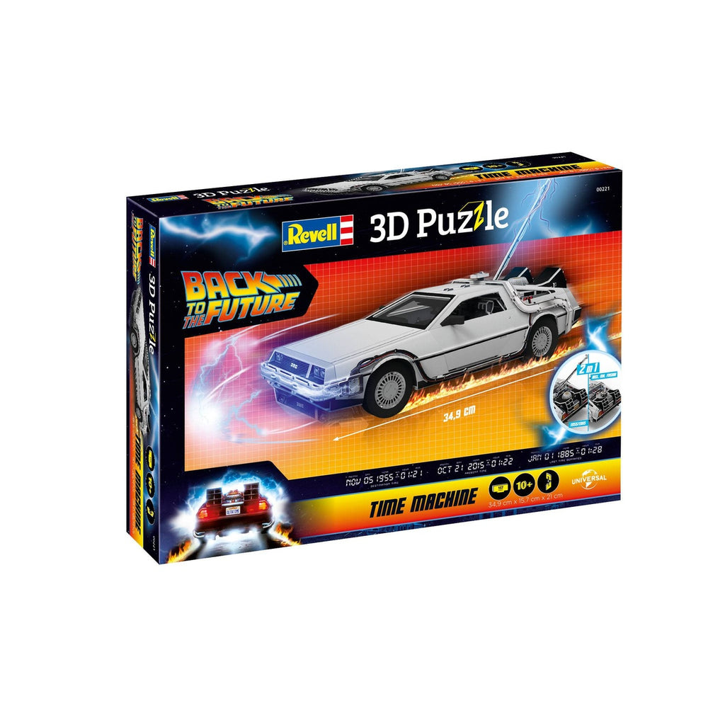 Produktbild Tillbaka till framtiden 3D-pussel Time Machine
