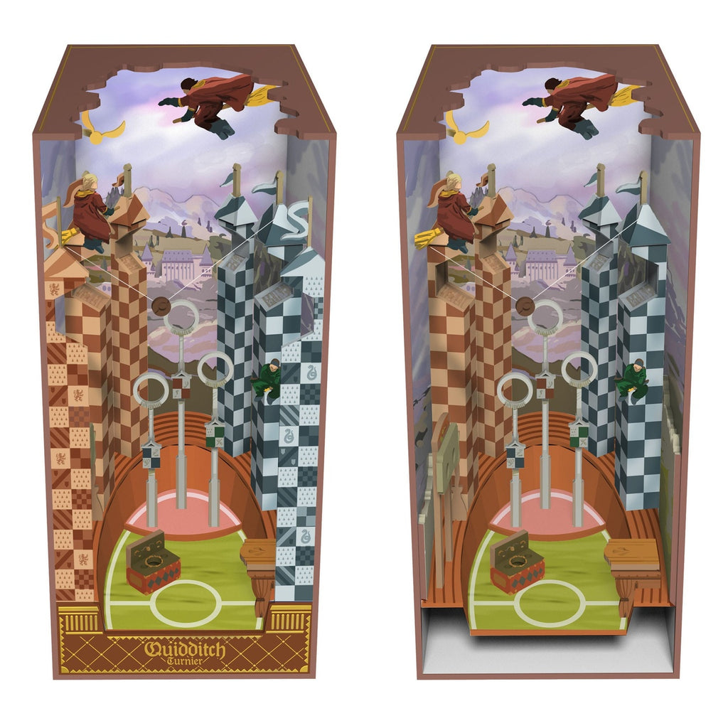 Produktbild Harry Potter Tiny Adventures Book Nook Mini-diorama Quidditchplan 23 cm