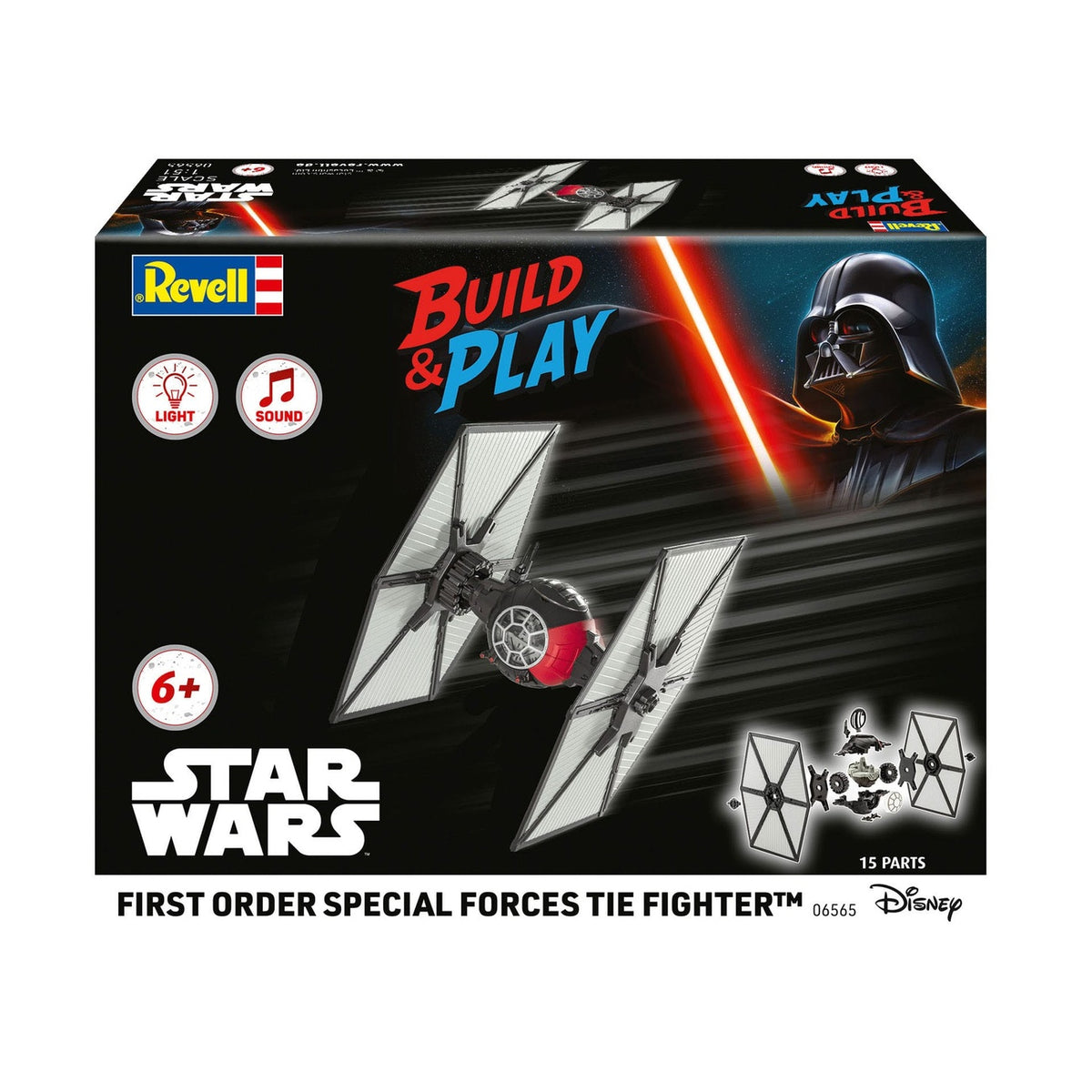 Produktbild Star Wars Modellbyggsats 1/51 First Order Special Forces TIE Fighter 14 cm