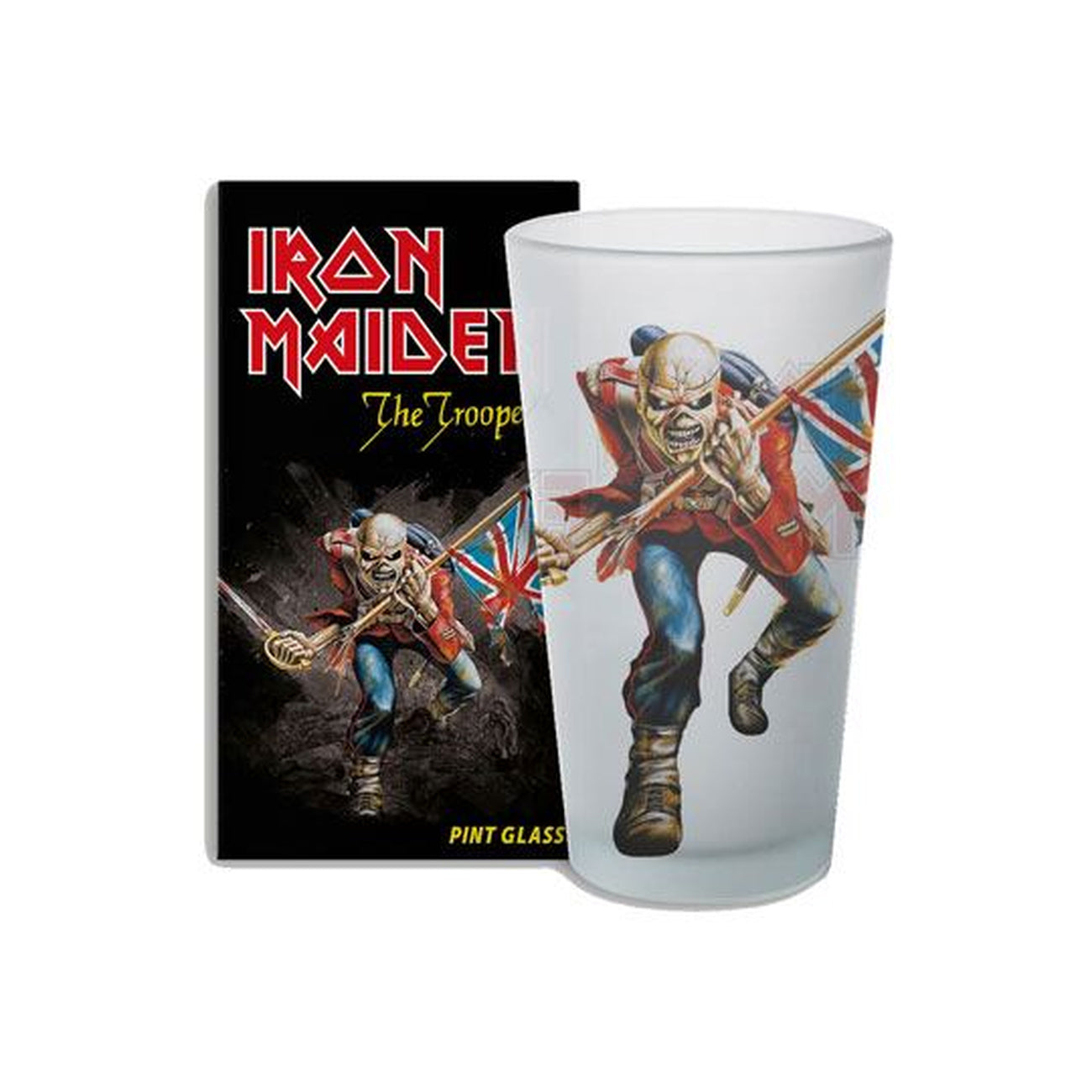 Produktbild Iron Maiden ölglas The Trooper