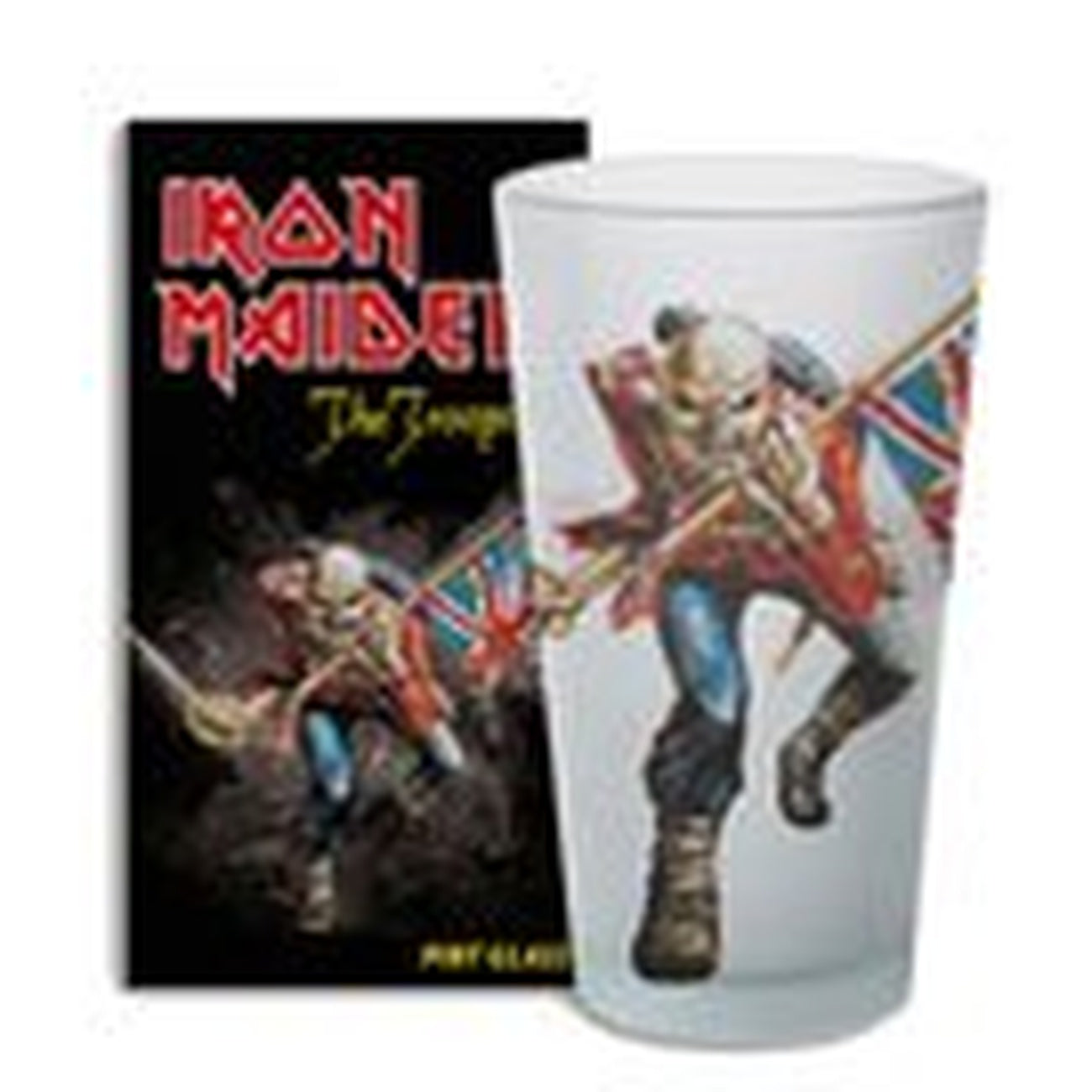 Produktbild Iron Maiden ölglas The Trooper