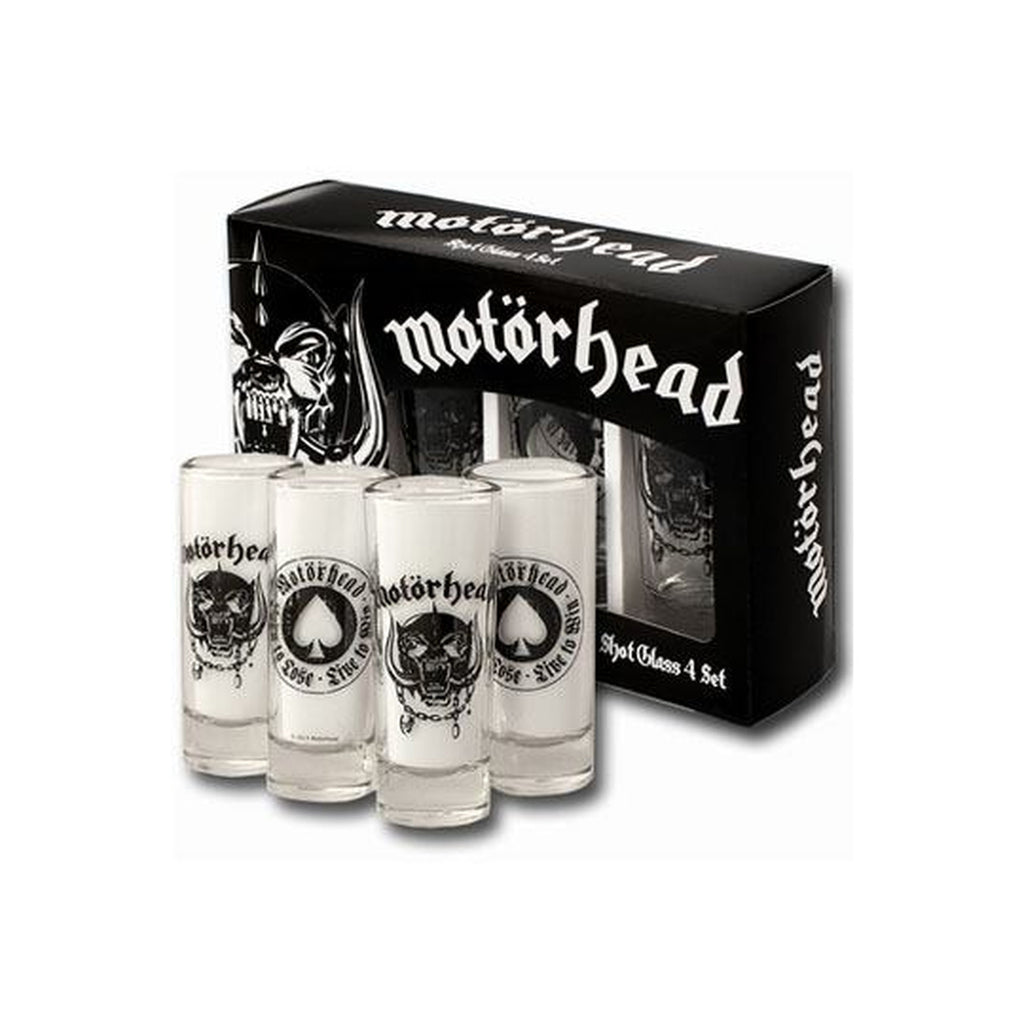 Produktbild Motörhead snapsglas 4-pack