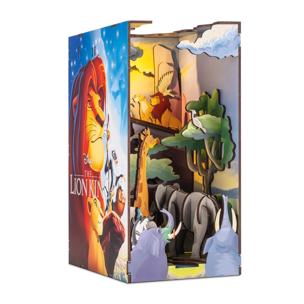 Produktbild Disney Tiny Adventures Book Nook mini-diorama Lejonkungen 23 cm