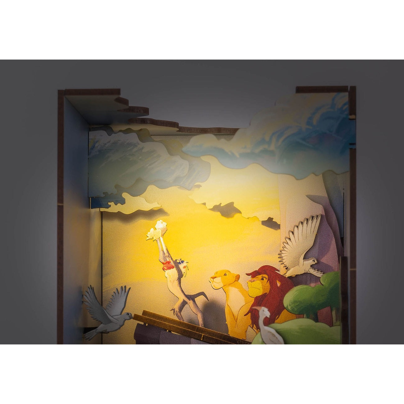 Produktbild Disney Tiny Adventures Book Nook mini-diorama Lejonkungen 23 cm