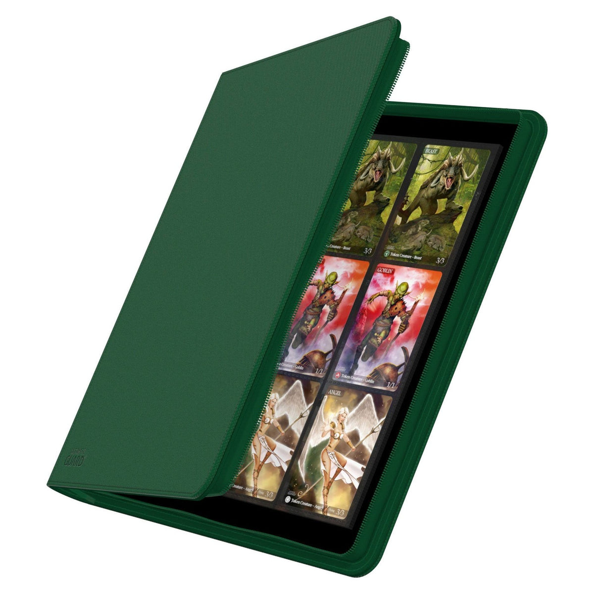 Produktbild Ultimate Guard Zipfolio 480 24-ficka Xenoskin - Grön