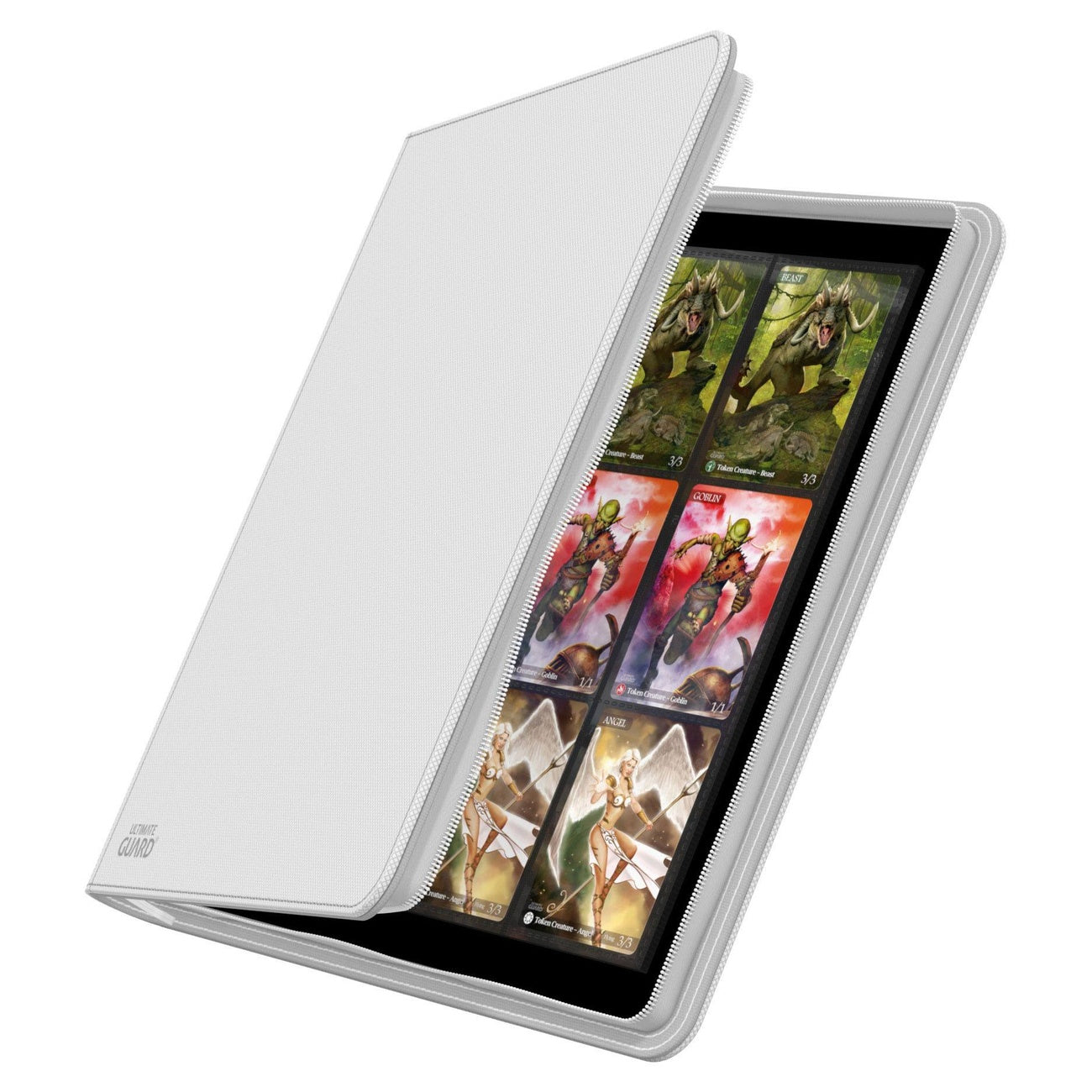 Produktbild Ultimate Guard Zipfolio 480 24-fickors Xenoskin - Vit