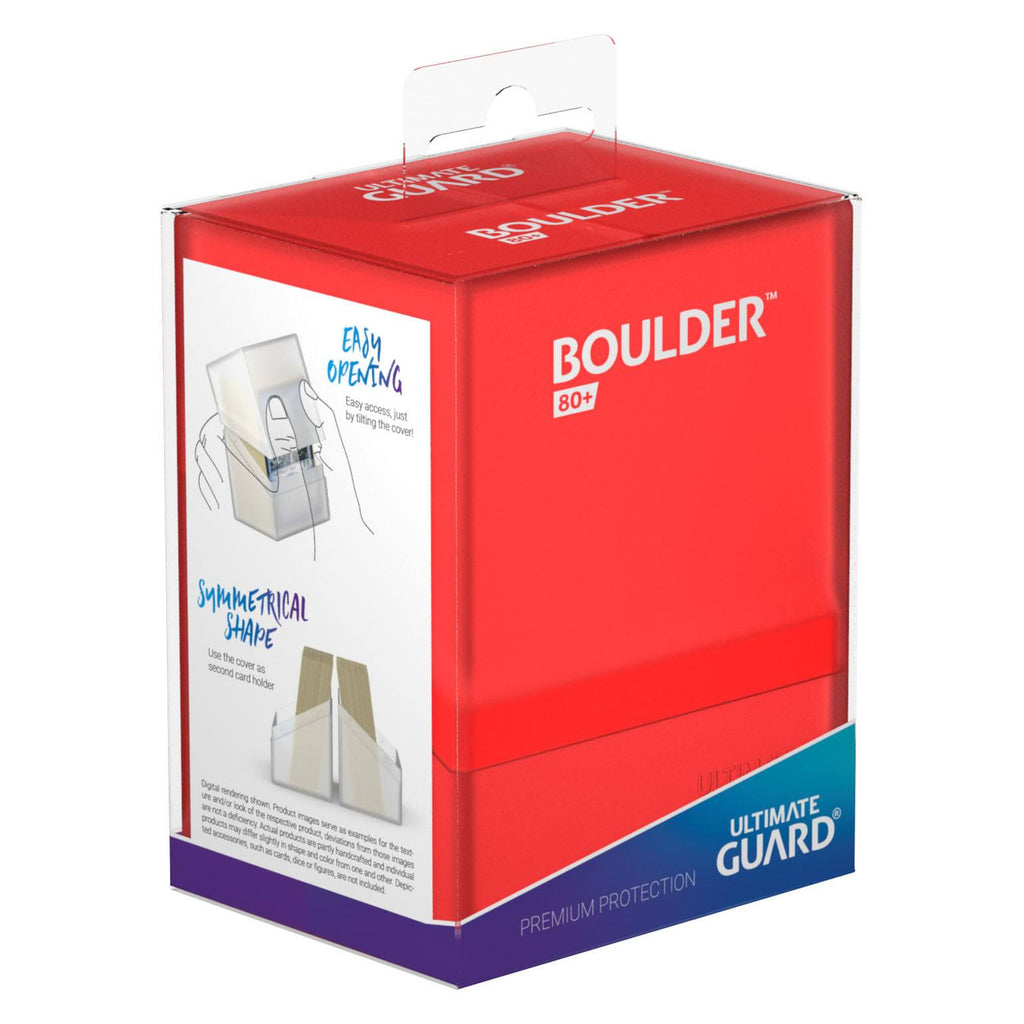 Produktbild Ultimate Guard Boulder 80+ - Rubin