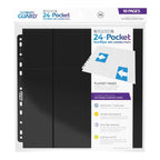 Produktbild Ultimate Guard 24-fickors QuadRow-sidor Side-Loading (10) - Svart