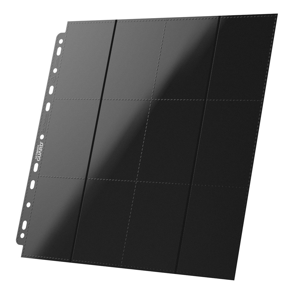 Produktbild Ultimate Guard 24-fickors QuadRow-sidor Side-Loading (10) - Svart