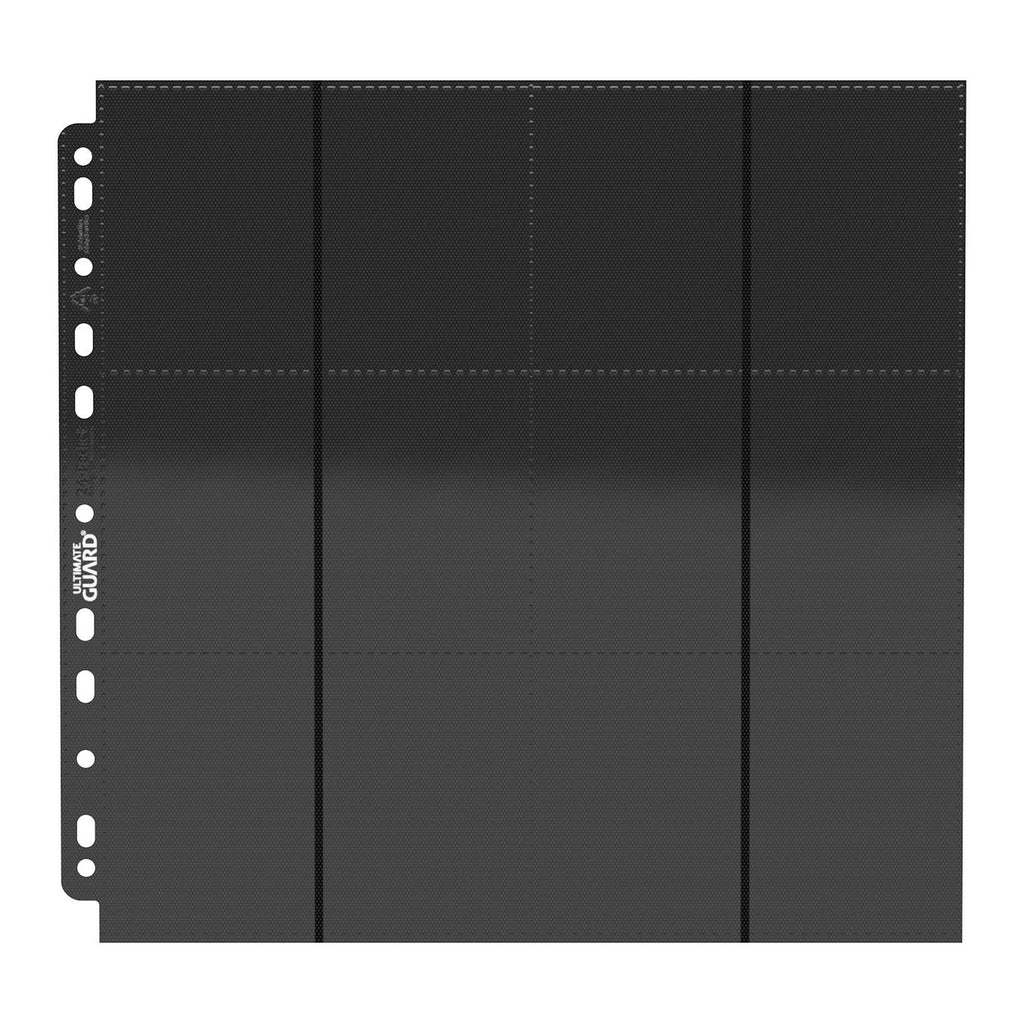 Produktbild Ultimate Guard 24-fickors QuadRow-sidor Side-Loading (10) - Svart