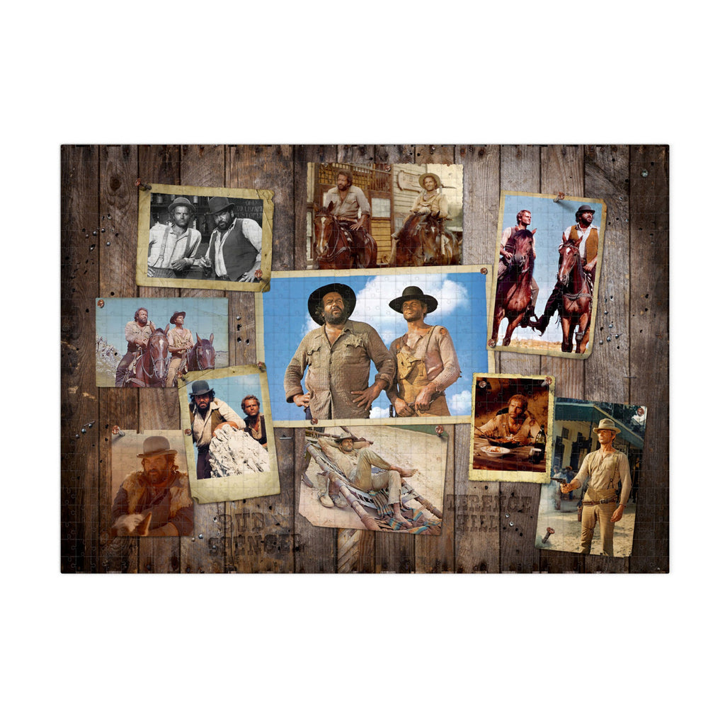 Produktbild Bud Spencer & Terence Hill Pussel Western-fotovägg (1000 bitar)
