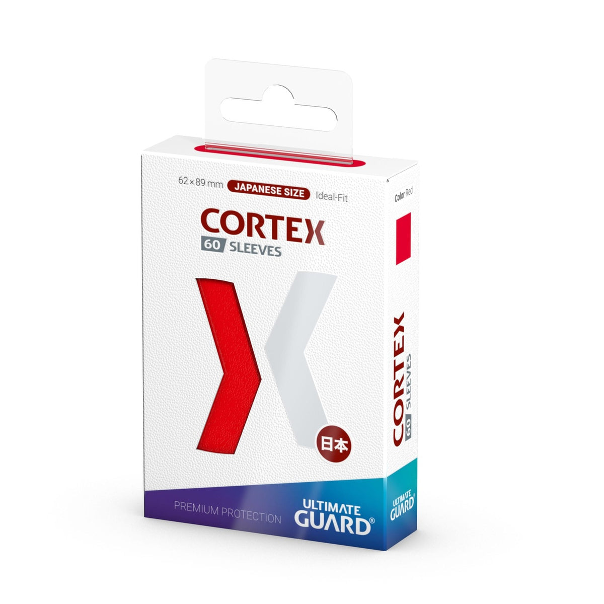 Produktbild Ultimate Guard Cortex Sleeves Japansk Storlek (60) - Röd