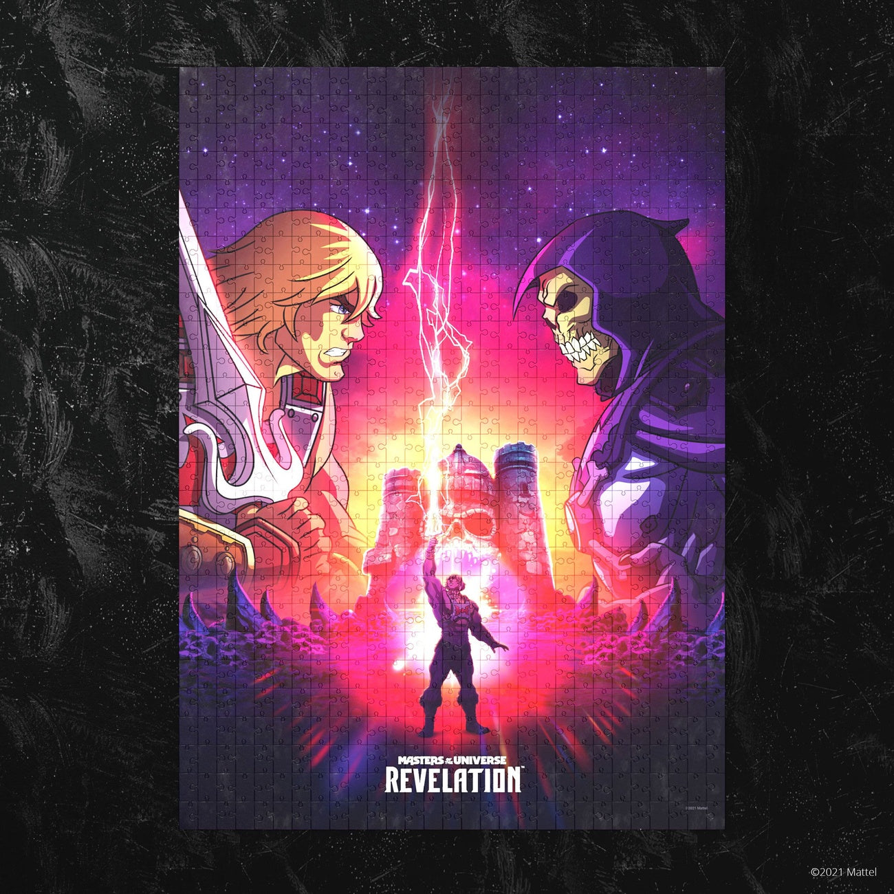 Produktbild Masters of the Universe: Revelation™ Pussel He-Man™ och Skeletor™ (1000 bitar)